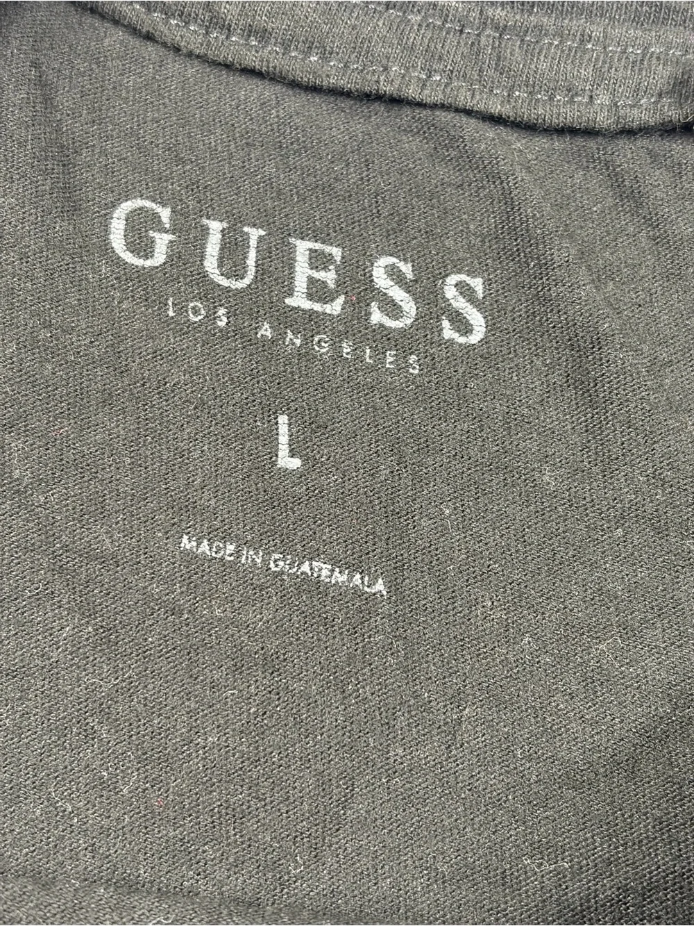 GUESS | Las Vegas Black Graphic Tee L - Picture 4 of 5